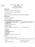 Tải Giáo án môn Kĩ thuật lớp 4 - Tuần 31 - Bài 17: Lắp ô tô tải (tiết 1)