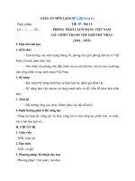 Tải Trọn bộ giáo án môn Lịch sử lớp 9 học kì 2 - Giáo án điện tử lớp 9 học kì II môn Lịch sử