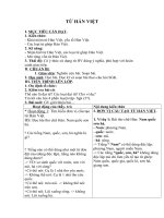 Tải Giáo án môn Ngữ văn lớp 7 bài 16 - Từ Hán Việt