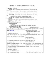 Tải Giáo án môn Ngữ văn lớp 6 bài 11 - Sự việc và nhân vật trong văn tự sự