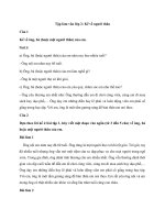 Tập làm văn: Kể về người thân