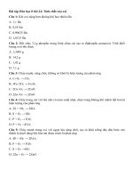 Tải Trắc nghiệm Hóa học 8 bài 24 - Tính chất của oxi