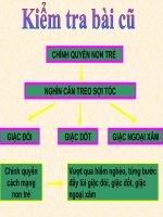 Lịch sử - Lớp 5 - Tuần 13- Bài 13: Thà hy sinh tất cả chứ nhất định không chịu mắt nước