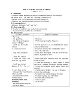 Tải Giáo án Tiếng Anh lớp 4 Unit 6: Where's your school - Lesson 3 - Giáo án điện tử môn Tiếng Anh lớp 4