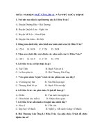 Tải Trắc nghiệm bài Vào phủ chúa Trịnh - Câu hỏi trắc nghiệm Ngữ văn lớp 11