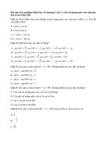 Tải Trắc nghiệm Hình học 10 chương 2 bài 1 - Trắc nghiệm Hình học 10 chương 2 bài 1: Giá trị lượng giác của một góc bất kì từ 0 đến 180