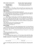 Download Đề thi lý thuyết chọn Giáo viên dạy giỏi môn hóa học
