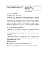 Tải Đề thi học kì 1 lớp 8 môn Ngữ văn Trường THCS Thành Phước, Bình Minh năm học 2019 - 2020 - Đề kiểm tra HK 1 lớp 8 môn Văn