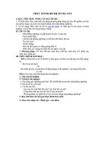 Tải Giáo án môn Vật lý lớp 10 bài 23 - Thực hành đo hệ số ma sát