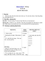 Tải Giáo án Thể dục lớp 4 - Tuần 30 - bài 59 - Giáo án điện tử Thể dục lớp 4
