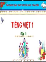 Lớp 1 - Tuần 4 - Học vần - Bài 18 tiết 2 - 2020 - 2021