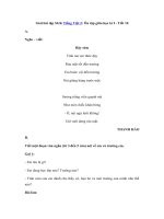 Tải Giải bài tập SGK Tiếng Việt lớp 2: Ôn tập giữa học kì I - Tiết 10 - Giải bài tập SGK Tiếng Việt 2 tập 1