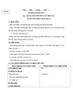 Tải Giáo án môn Kĩ thuật lớp 4 - Tuần 10 - Bài 6: Khâu viền đường gấp mép vải bằng mũi khâu đột (tiết 1)