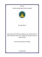 Thực trạng thực hành quy trình rửa tay thường quy của sinh viên khoá 10 thực tập tại bệnh viện đa khoa tỉnh nam định năm 2018 (2) 