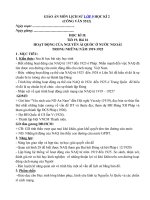Tải Giáo án môn Lịch sử lớp 9 học kì 2 theo Công văn 5512 - Trọn bộ giáo án điện tử lớp 9 học kì 2 môn Lịch sử