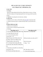 Tải Giáo án môn Tin học lớp 10 bài 42 - Bài tập và thực hành - Các thao tác với bảng