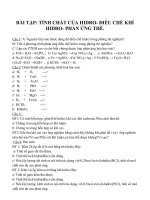 Bài tập chương v