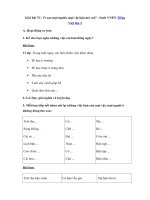 Tải Giải bài 7C sách VNEN Tiếng Việt 3: Vì sao mọi người, mọi vật bận mà vui? - Giải Tiếng Việt lớp 3 VNEN tập 1