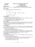 Download Đề thi chọn HSg cấp tỉnh môn hóa học tỉnh Quảng Bình