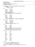 Tiếng anh 9: Hướng dẫn tự học  Anh 9 HKII 2019-2020