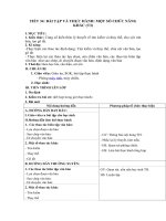 Tải Giáo án môn Tin học lớp 10 bài 34 - Bài tập và thực hành - Một số chức năng khác