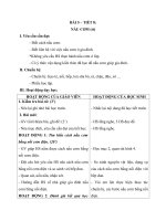 Tải Giáo án môn Kĩ thuật lớp 5 - Tuần 8 - Bài 5: Nấu cơm (tiếp theo)