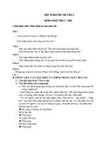 Bổ sung bài tập văn 7 lần 2 và 4