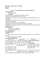 TRIỆU VĂN HUẾ_GIÁO ÁN THÁNG 12