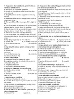 Download Đề cương ôn tập thi trắc nghiệm sinh học 12