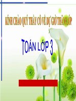 Toán 3 Tiet 84 Hinh chu nhat