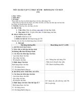 Tải Giáo án môn Tin học lớp 10 bài 28 - Bài tập và thực hành - Định dạng văn bản