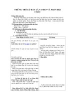 Tải Giáo án môn Ngữ văn lớp 7 bài 83 - Những trò lố hay là Va-Ren và Phan Bội Châu