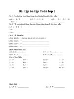 khối 2  đề 7  trường tiểu học đông ba