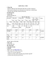 Tải Giáo án môn Hóa học lớp 9 bài 51 - Kiểm tra 45 phút