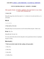 Tải Giải SBT tiếng Anh lớp 1 Unit Starter Hello Lesson 1: Words - Giải sách bài tập tiếng Anh 1 Unit Starter Trang 4