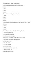 Tải Trắc nghiệm Hóa học 8 bài 29 - Bài luyện tập 5