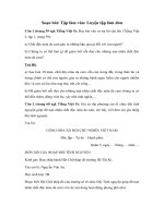 Soạn bài: Tập làm văn: Luyện tập làm đơn