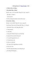 Tải Đề thi giữa kì 1 lớp 2 môn Tiếng Việt - Đề 3 - Đề kiểm tra giữa kì 1 lớp 2 có đáp án