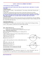 Bài toán GTLN – GTNN của môđun số phức