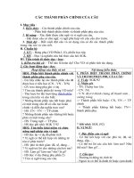 Tải Giáo án môn Ngữ văn lớp 6 bài 94 - Các thành phần chính của câu