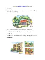 Tải Giải SGK Tự nhiên và xã hội 1 bài 12: Nhà ở - Soạn Tự nhiên và xã hội lớp 1