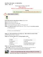 bài dạy 21a21b22a22b tuần 2122 môn tiếng việt  tiểu học an thới đông