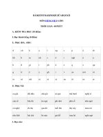 Tải Bộ đề thi giữa kì 1 môn Tiếng Việt lớp 1 - Đề thi giữa kì 1 lớp 1