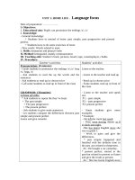 Tải Giáo án Tiếng Anh lớp 12 Unit 1: Home life - Lesson 6 - Giáo án điện tử môn Tiếng Anh lớp 12