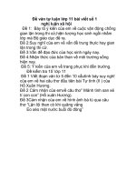Download Đề văn tư luận lớp 11