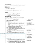 Tải Giáo án Tiếng Anh lớp 5 Unit 9: What did you see at the zoo - Lesson 3 - Giáo án điện tử môn Tiếng Anh lớp 5