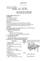 GIÁO ÁN THỂ DỤC TUẦN 08