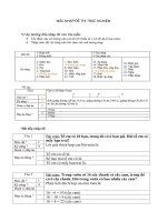 Đề ôn tập kiến thức Môn Toán Tuần 28 (Đề số 2)