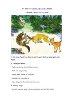 Tải Lý thuyết Tiếng Việt 2 bài 11 - Tập đọc: Bạn của Nai nhỏ