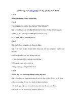 Tải Giải bài tập SGK Tiếng Việt lớp 2: Ôn tập giữa học kì 2 - Tiết 5 - Giải bài tập SGK Tiếng Việt 2 tập 2